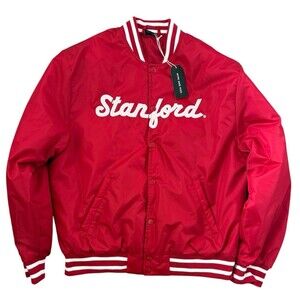 Hype And Vice Stanford University A Game Cardinal Varsity Jacket Women’s Size S
